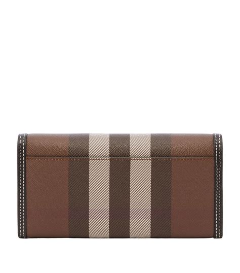 burberry check print wallet|Burberry continental wallet.